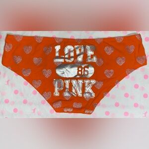 RARE Vintage Victoria's Secret PINK Hipster Panty Y2K pink Panties glitter bling